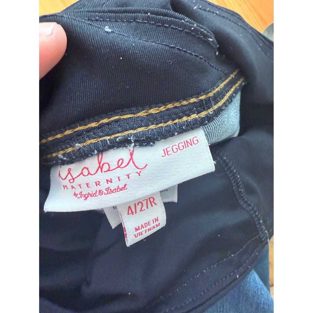 Isabel Maternity Blue Jeggings – Size‎ 4 – Great Condition - Picture 4 of 5
